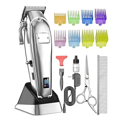 oneisall Dog Clippers Professional for Thick Hair,Dog Grooming Clippers, Speed Cordless Pet Clip