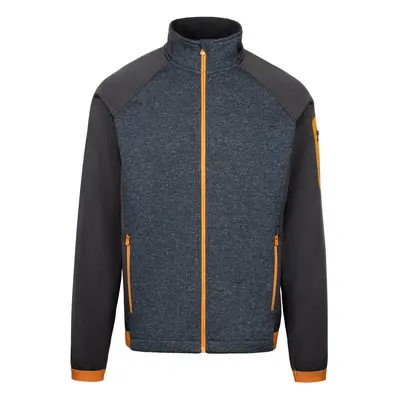 (XXL, Navy Marl) Trespass Mens Full Zip Fleece AT300 Foxearth