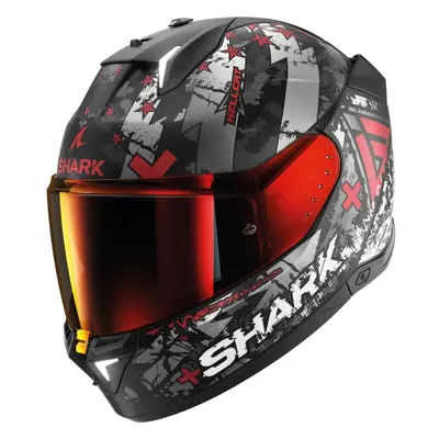 (XS) Shark Skwal i3 Full Face Helmet Hellcat Black / White / Grey