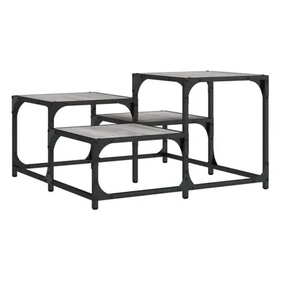 (grey sonoma, x x cm) vidaXL Coffee Table Hall Side End Table Sofa Table Grey Sonoma Engineered 