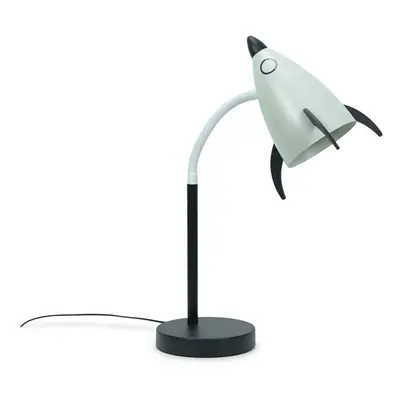 Rocket Table Lamp Integrated LED Kids Nursery Reading Light