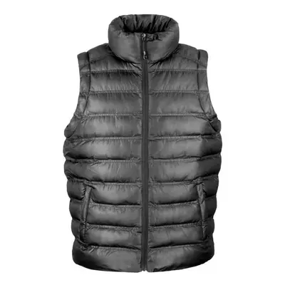 (S, Black) Result Mens Urban Ice Bird Padded Gilet