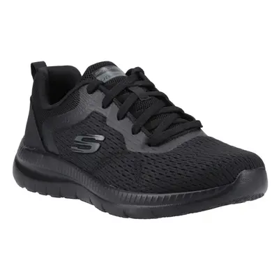 (4 UK, Black) Skechers Womens/Ladies Bountiful Quick Path Plain Trainers