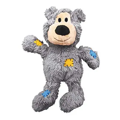 KONG - Wild Knots Bear - Internal Knotted Ropes and Minimal Stuffing for Less Mess (Assorted Col