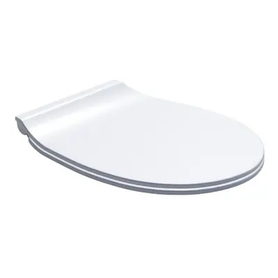 Bemis Design Push N' Clean White Toilet Seat