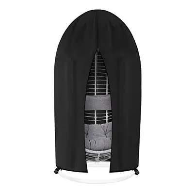 Dokon Egg Patio Hanging Chair Cover with Zipper, Waterproof, Windproof, Anti-UV, Heavy Duty Rip 