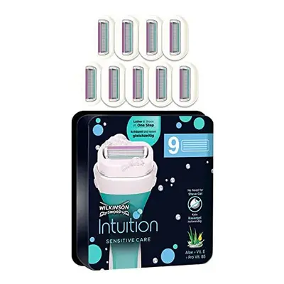 WILKINSON SWORD - Intuition Sensitive Care For Women | No Shave Gel Needed | x Razor Blades Refi