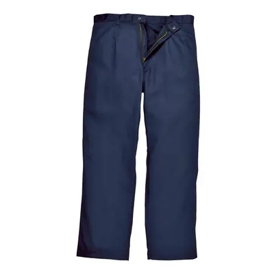 (L R, Navy) Portwest Mens Bizweld Work Trousers