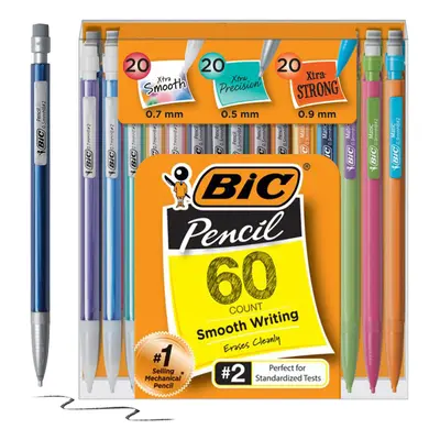 BIC Variety Pack Assorted Sizes 0.5mm 0.7mm 0.9mm 60-Count Refil