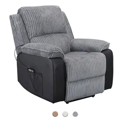 (Grey) WestWood Electric Recliner Armchair