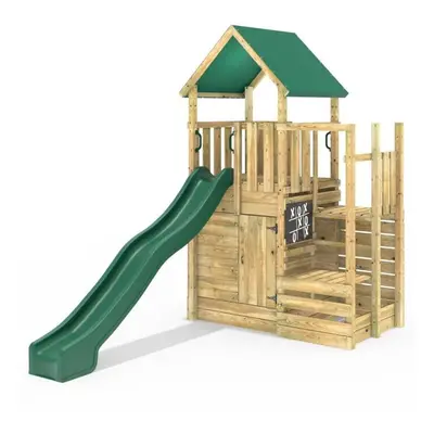 (M11 Stepup Plus Den) Rebo Modular Wooden Climbing Frame Adventure Playset - M11