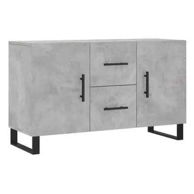 (concrete grey) vidaXL Sideboard Cabinet Storage Cabinet Cupboard Sonoma Oak Engineered Wood