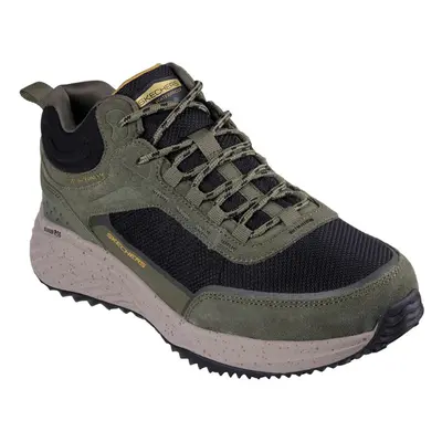 (9 UK, Olive/Black) Skechers Mens Bounder Rse Leather Hiking Boots