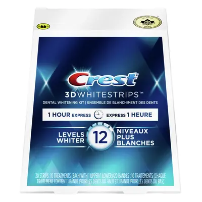 Crest 3D White Whitestrips Hour Express Treatments