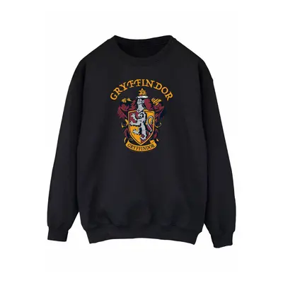 (XXL, Black) Harry Potter Womens/Ladies Gryffindor Cotton Sweatshirt