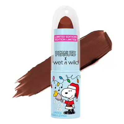 Wet n Wild Peanut Collection Fa-La-La Lipstick Charlie Brown