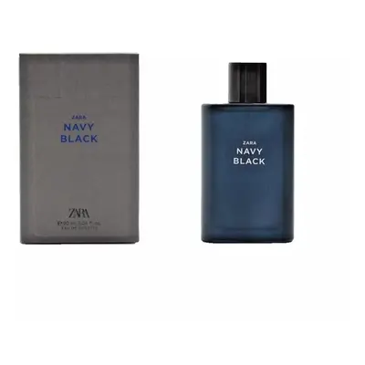 ZARA Navy Black Eau De Toilette Men Perfume 3.04oz - 90ml Brand New