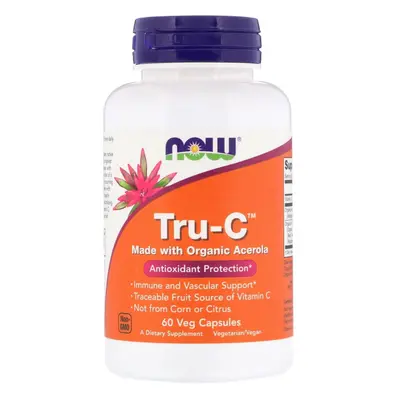 Now Foods, Tru-C, Veg Capsules