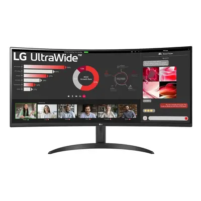 LG UltraWide 34WR50QC-B - LED monitor - curved - 34" - HDR