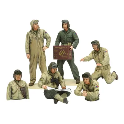 Tamiya Models U.S. Tank Crew Set (European Theatre)