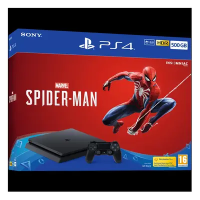 PS4 Console 500GB + Marvel's Spider-Man