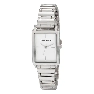 Anne Klein Women's Japanese Quartz Dress Watch with Metal Strap Silve