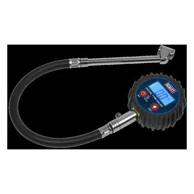 Digital Tyre Pressure Gauge with Twin Push-On Connector