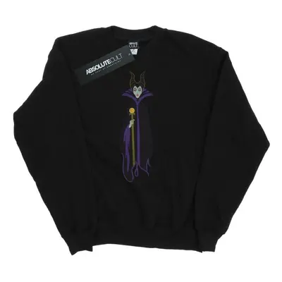 (XL, Black) Disney Mens Sleeping Beauty Classic Maleficent Sweatshirt