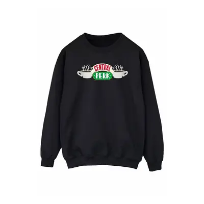 (XL, Black) Friends Womens/Ladies Central Perk Sweatshirt