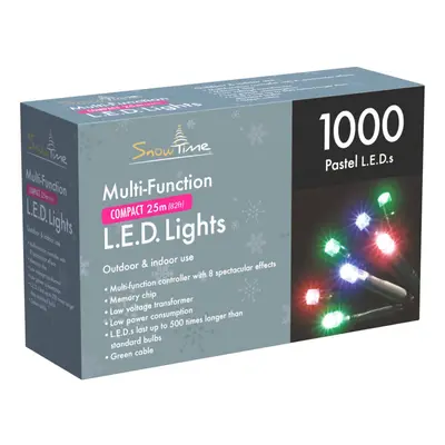 LED Christmas Compact Lights - Pastel