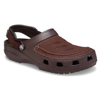 (Brown, (Adults')) Crocs Yukon Vista II Polyurethane Men's Espresso/Mushroom Clogs