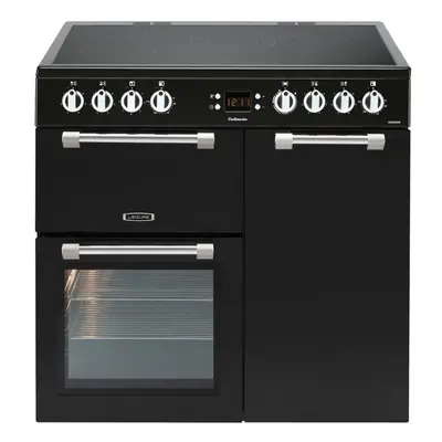 LEISURE Cookmaster CK90C230K Electric Ceramic Range Cooker - Black, Black