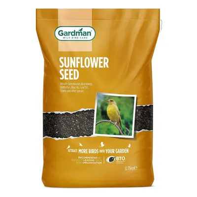 Gardman Sunflower Seed for Wild Birds - 12.75kg