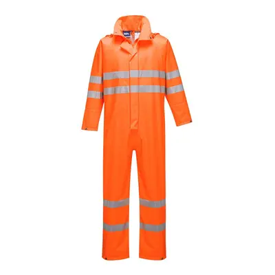 (L, Orange) Portwest Unisex Adult Sealtex Ultra High-Vis Overalls