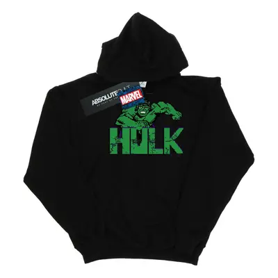 (XL, Black) Marvel Mens Hulk Pixelated Hoodie