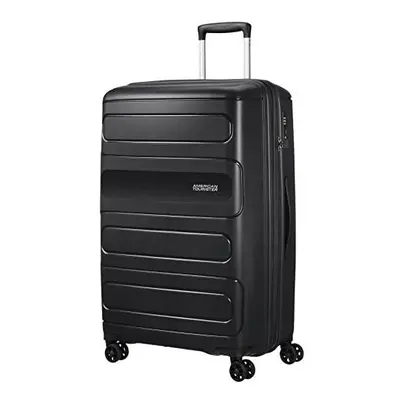 American Tourister Sunside Spinner Expandable, 4.5 KG, 106/118L, Black