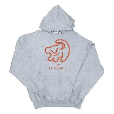 (M, Sports Grey) Disney Mens The Lion King Cave Drawing Hoodie