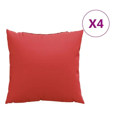 vidaXL Sofa Cushions Chair Cushions Outdoor Seat Cushion pcs Red Fabric