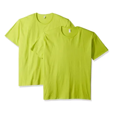 Fruit of The Loom Men's Crew T-Shirt (2 Pack) Citrus Green XX-Large