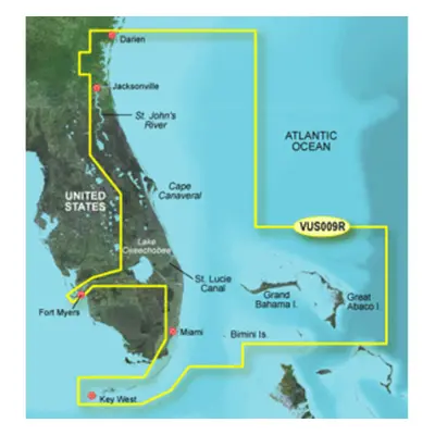 Garmin BlueChart® g3 Vision® HD - VUS009R - Jacksonville - Key West - microSD™/SD™