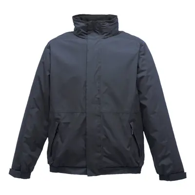 (L, Navy/Navy) Regatta Dover Waterproof Windproof Jacket (Thermo-Guard Insulation)