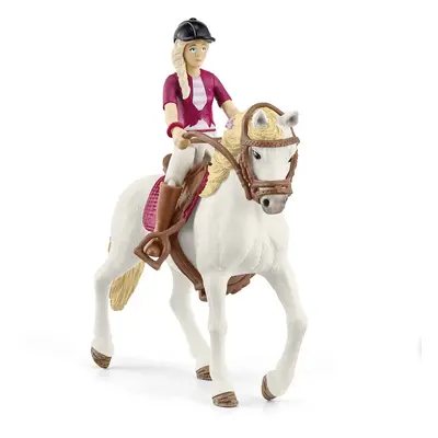 Schleich Horse Club, 6-Piece Playset, Horse Toys for Girls and Boys Ages 5-12, Sofia and Blossom