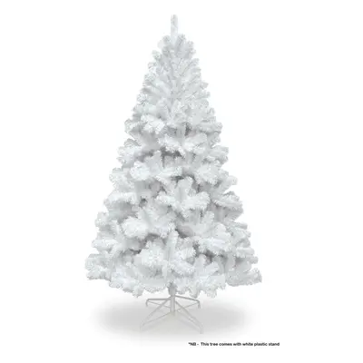 (6ft/180cm) Christmas Tree White Deluxe w/ Storage Bag