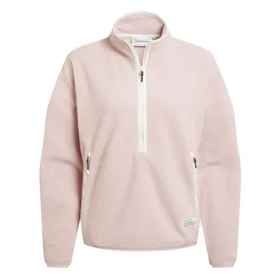 (10 UK, Dusky Carnation) Craghoppers Womens/Ladies CO2 Renu Technology Half Zip Fleece Top