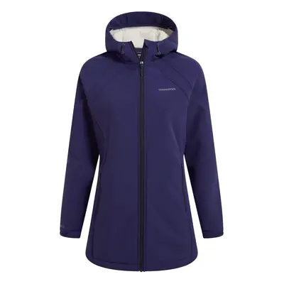 (8 UK, Indigo Blue) Craghoppers Womens/Ladies Gwen Hooded Soft Shell Jacket