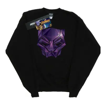 (3XL, Black) Marvel Mens Avengers Infinity War Black Panther Geometric Sweatshirt