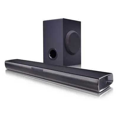 LG SQC1 Bluetooth Soundbar with Wireless Subwoofer - Black