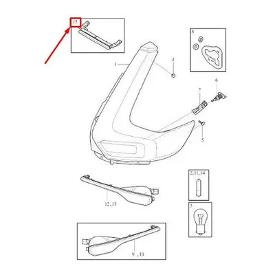 VOLVO XC40 Rear Brake Lamp