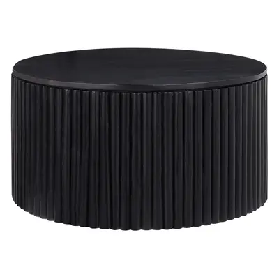 Storage Mango Wood Coffee Table Black KIRKWOOD