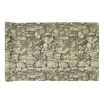 (stone, x cm) vidaXL Garden Privacy Screen Fence Screen Balcony Screen Ledge Stone Look PVC